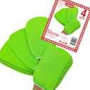 Korean Asian Exfoliating Bath Washcloths Mitt Scrub for Body washcloth Glove Premium Viscose Rayon Towel Korea Made(4 pcs of Glove Exfoliating Mitts)