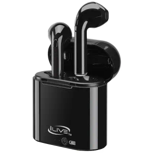iLive True Wireless Bluetooth Earbuds in Black