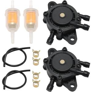 Anxingo 2 Pcs 808656 808492 Fuel Pump Replacement for Kohler CH17-CH25, CV17-CV25, 17HP-25 HP Small Engine Lawn Mower Tractor Replaces 807429 491922 691034 692313 751-3103