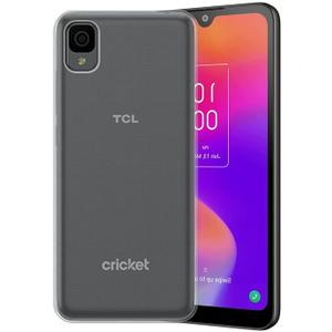 AWEICASE Case for TCL 30 Z, Transparent Silicone Silky-Soft Flexible Touch Full-Body Protective Case Shockproof Bumper Protection Cover (Clear)