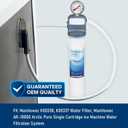 Manitowoc K00338/K00337 Arctic Pure Ice Maker Water Filter, Compatible with Manitowoc AR-10000 Ice Maker (2 Pack)
