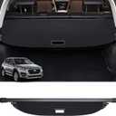 Powerty Cargo Cover for 2022-2025 2026 Hyundai Tucson Accessories, Trunk Cover Retractable Trunk Shielding Shade Cargo Luggage Cover for 2022-2026 Hyundai Tucson Black