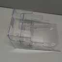 MaxGear Brochure Holder 3 Tier 6x9 inch Acrylic Literature Display Stand Clear Plastic Flyer Holder Wall Mount or Countertop Use for Pamphlets, Booklets, 1 Pack