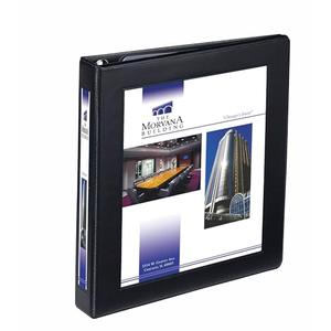 Avery Heavy-Duty Framed View 3-Ring Binder, 1" EZD Rings, 1 Black Binder (68054)