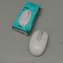 Logitech M196 Bluetooth Wireless Mouse, Compact and Portable Mouse for Laptops, Tablets and More, 12-Month Battery, Smooth Tracking, Compatible with PC and Mac, Windows and macOS - Off White (One Size)