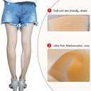 Yosoo Health Gear Adhesive Calf Pads, Soft Silicone Calf Corrector, 120g/Pair Calf Pads Skin Color Self Adhesive Correct Leg Shape Women Leg Corrector for Calfs, Skin Friendly Visually