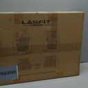 LASFIT Floor Mats for Toyota Tacoma 2024 2025 2026 Double Cab Auto Trans (Not fit Hybrid) All Weather Floor Liner for Tacoma TRD/SR/SR5/limited TPE Custom Fit Car Mats Front & Rear 2 Row Mats