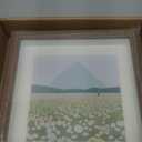 6X6 Wooden Picture Frame with 4.5x4.5 mat, 6x6 Square Picture Frame with Glass, For Wall and Desktop Display