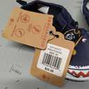 Kids’ Navy Blue Pirate-Themed Canvas Shoes – Casual Slip-On Sneakers, Size 6C