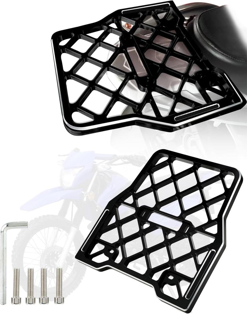 Rear Rack for Hawk 250,CNC 6061 Aluminum Motorcycle Seat Luggage Cargo Storage Bracket for Hawk 250cc/Hawk 250 DLX(Not Fits EFI) Rear Rack for Hawk 250,CNC 6061 Aluminum Motorcycle Seat Luggage Cargo Storage Bracket for Hawk 250cc/Hawk 250 DLX(Not Fits EFI)