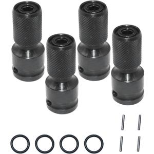 DT7508-QZ for Dewalt Impact Adaptor 1/2" to 1/4", Cr-Mo Steel (DT7508-QZ 1/2" to 1/4" Impact Adaptor * 4 Pcs)