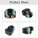 waltyotur Starter with Relay Solenoid Replacement for Suzuki VL1500 VL1500B Intruder 1500 1998-2004