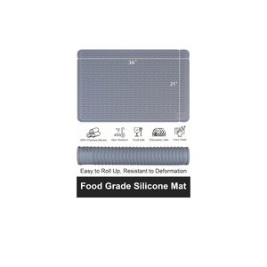 Stove Top Covers for Electric Stove, Food Grade Heavy Duty Silicone Glass Stove Top Cover Protector, Induction Cooktop Protector, Heat Resistant Range Ceramic Stove Top Covers Mat, Oven Cover