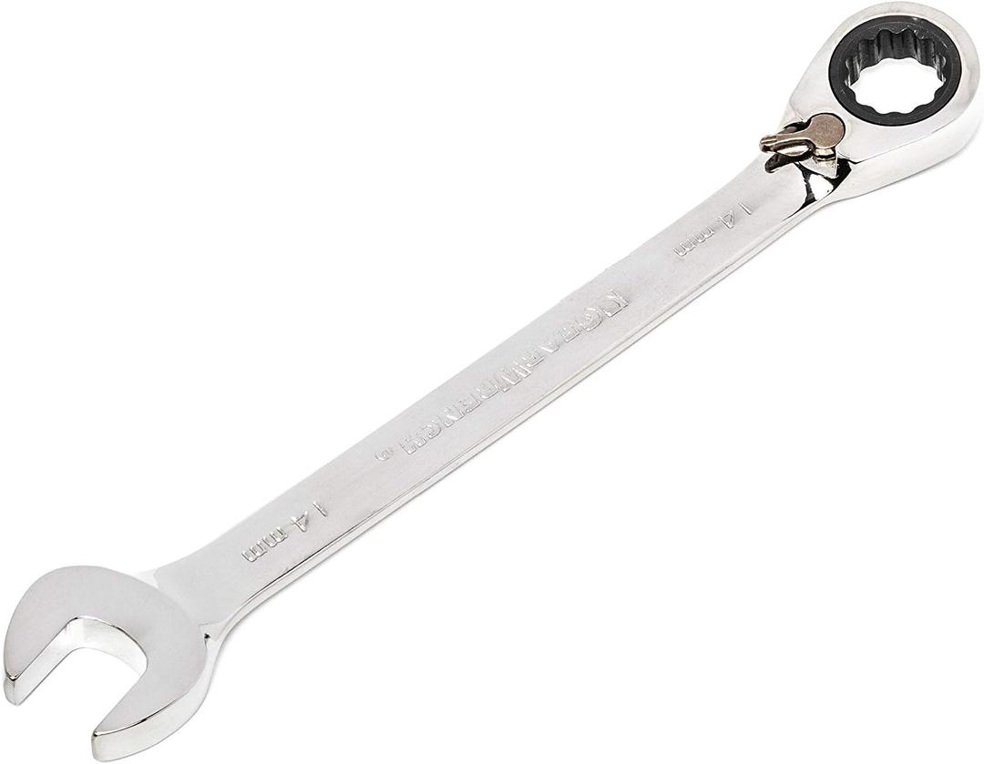GEARWRENCH Reversible Ratcheting Combination Wrench 14mm, 12 Point - 9614N