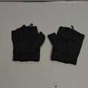 ATERCEL Workout Gloves for Men and Women, Exercise Gloves for Weight Lifting, Cycling, Gym, Training, Breathable and Snug Fit (Black)