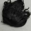 Quantum Love Yaki Curly Headband Wigs for Black Women Kinky Straight Black Headband Curly Ends 26inch Synthetic Wear and Go Glueless half Wig with Headbands Attached