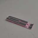 Foldable Laptop Stand Aluminium Notebook Stand Portable Laptop Holder Tablet Stand Computer Support (Color : Pink)