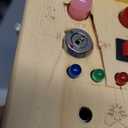 Grarain Busy Board for Toddlers - Montessori Educational Toy for 1-3 Year Old Boys & Girls | Travel-Friendly Sensory Learning Activity | Ideal for Kids with Autism(Clocks Busy Board)