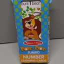 Melissa & Doug Poke-a-Dot! Numbers, Shapes & Colors Jumbo Learning Cards, 13 Double Sided Interactive Flash Cards, Educational Activities for Toddlers & Preschoolers, Ages 1+