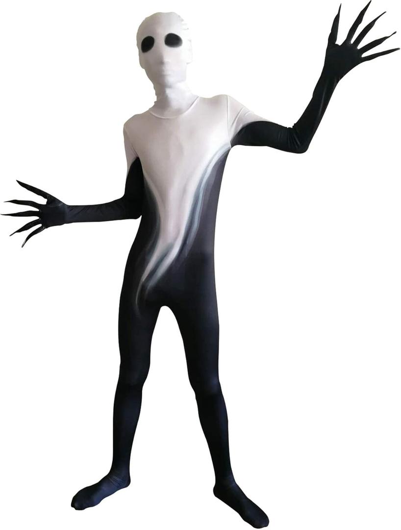 Spooktacular Creations Scary Shadow Demon Costume, Deluxe Kids Halloween Costume Set for Halloween Dress up Party (Small)