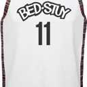 Outerstuff NBA Infants Toddler Official Name and Number Replica Home Alternate Road Player Jersey (4T, Kyrie Irving Brooklyn Nets City Edition)