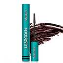 2 x Brown Mascara,eyeLash for Liquid Extensions Long-Lasting Formula Lengthening with Precision Brush Sensational Washable Keep Your Lashes Thick And Waterproof Smudge-Proof Hypoallergenic 0.39 OZ