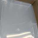 IRIS USA 12-Pack 7 Qt Storage Bins with Lids, Clear, Stackable