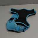 Heavy Duty Tactical Dog Harness for Large Dogs, No Pull Dog Harness with Handle & Front Clip, Reflective Soft Padded, Hook and Loop Panel, Dog Vest for Walking, Service Training, Blue