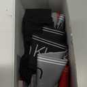 Calvin Klein Men's Underwear Micro Stretch 3-Pack Trunk (Large, 1 Black, 1 Convoy, 1 Red Gala)