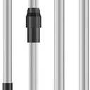TOPDING & HZ Professional15.2 Foot Pool Pole Telescoping Swimming Pool Cleaning Poles, Adjustable Telescopic Pole for Skimmer Net, Brush, Vacuum Heads