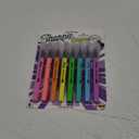 Sharpie Clear View Highlighter Sticks, Chisel Tip, Assorted Fluorescent, 8 Count - School, Home, and Office Use, Teacher Supplies