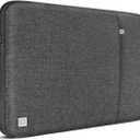 DOMISO 16 inch Laptop Sleeve Case Notebook Bag Protective Carrying Handbag for 16" Dell/HP Pavilion Envy/ThinkPad IdeaPad/ASUS Vivobook,Dark Grey