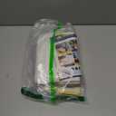 Mother-Earth 12 Pack Cotton Dish Cloths, Ultra Absorbent Quick-Drying Cleaning Cloths, Reusable and Eco-Friendly Dish Rags for Kitchen Use