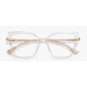 AMOMOMA Trendy Square Blue Light Blocking Reading Glasses for Women Women's Readers Spring Hinge AM6082 1 pack