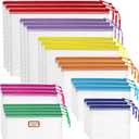 25pcs Mesh Zipper Pouch Bags for Organization,Toy Storage Bags,Clear Zipper Pouch Suitable for Travel,Classroom and Home
