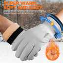 rivmount Winter Waterproof Ski Snow Warm Gloves for Women Men, Windproof Cold Weather Thermal with Touchscreen Fingers, for Running Driving Cycling Hiking Biking Outdoor Sports Daily Work, Small