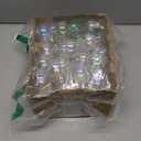 60 PCS Iridescent Ornaments Balls,2inch/5cm Clear Christmas Rainbow Ball,Plastic Hanging Bubble Ornaments Balls for Christmas Tree,Party,Home Decor,Halloween Props