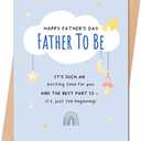 9 x Father's Day Card for Father To Be, Fathers Day Card Gift for Father To Be