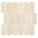Vamos Tile Upgraded Thicker Design Peel and Stick Backsplash Tile, 10-Sheet Pinkish Beige Marble with Beige Grout Self Adhesive Vinyl Wall Tiles, Stick on Backsplash for Kitchen, Bathroom, RV, Pantry