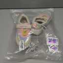 LUCKY STEP Kid's Glitter Running Sneaker Sparkly Braided Shiny Bling Princess Shoes School Athletic Walking Shoes for Children/Boys/Girls 12