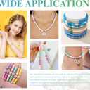 ORNUNIQ Electric Clay Bead Spinner for Jewelry Making, Bead Bowl with Needle and Thread, Ideal for Crafting Bracelets or Necklaces, Clay Bead Tool