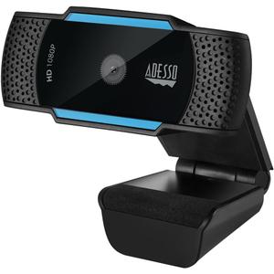 Adesso Cybertrack H5 1080p Hd USB Autofocus Webcam with Microphone, 1920 Pixels X 1080 Pixels, 2.1 Mpixels, Black Adesso Cybertrack H5 1080p Hd USB Autofocus Webcam with Microphone, 1920 Pixels X 1080 Pixels, 2.1 Mpixels, Black