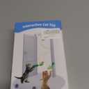 Interactive Cat Toys for Indoor Cats: Automatic Flying Bird Feather Wand Chase Exercise Enrichment Stimulation, USB Rechargeable Durable Safe Hanging Toy for Bored Kittens Adult Multi Cat Households (White)