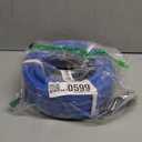 Heavy Duty Garden Hose 25 ft, Non-Expanding Flexible Water Hose, Kink Resistant Lightweight Hybrid Hose, Leakproof Hose Male to Female Fittings (Blue)