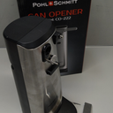 POHL SCHMITT Electric Can Opener with Knife Sharpener and Bottle Opener