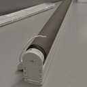 Allesin Motorized Blinds No Drill Automatic Roller Shades with Remote Control | Rental-Friendly & Easy Install Rechargeable Smart Electric Window Blinds for Apartment