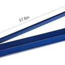 TIASUSAN Mahjong Racks with Pushers(4 PCS, Dark Blue) for 166 American Mahjong Tiles, Mahjong All-in-one Tile Rack with Pusher Combo, 17.8 x 3.1 x 1.2 inches