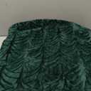 Whale Flotilla Flannel Fleece Throw Blanket for Couch, Soft Fluffy Velvet Sofa Blanket with Decorative Vintage Pattern for All Season, Warm and Lightweight, 50x60 Inch, Deep Green