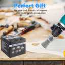 Rocaris 10-Pack Carbon Steel Wire Wheel, Cup, Pen Brush Set with 1/4-Inch Hex Shank for Rust Removal, Corrosion and Scrubbing Surfaces