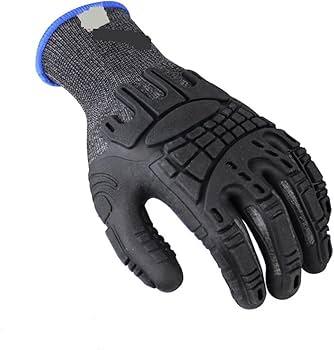 Safety Work Gloves Mechanical Gloves Back of Hand Anti-smash Non-slip Palm Strong Grip Application Widely Rescue Damping Protective Gloves Mechanical Gloves Ideal